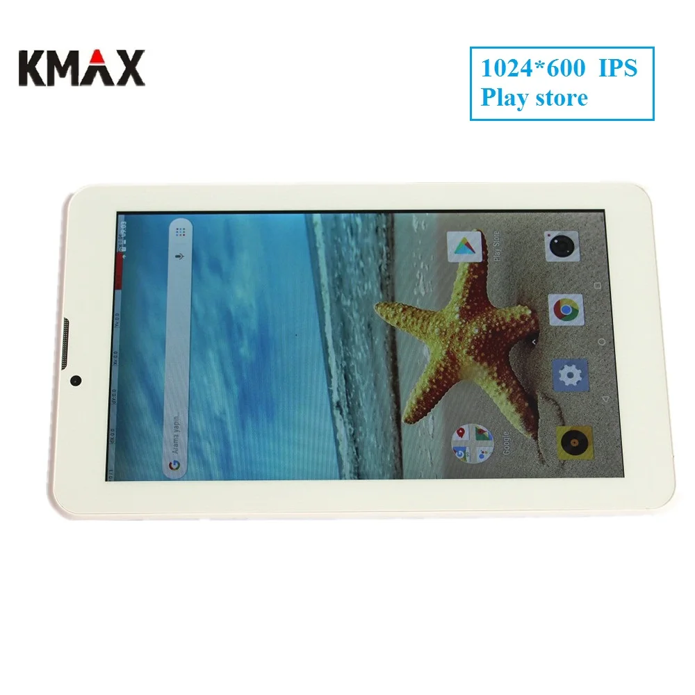 KMAX 7 дюймов 3G телефонные звонки планшеты ПК Android 8 1 SIM IPS четырехъядерный usb wifi bluetooth