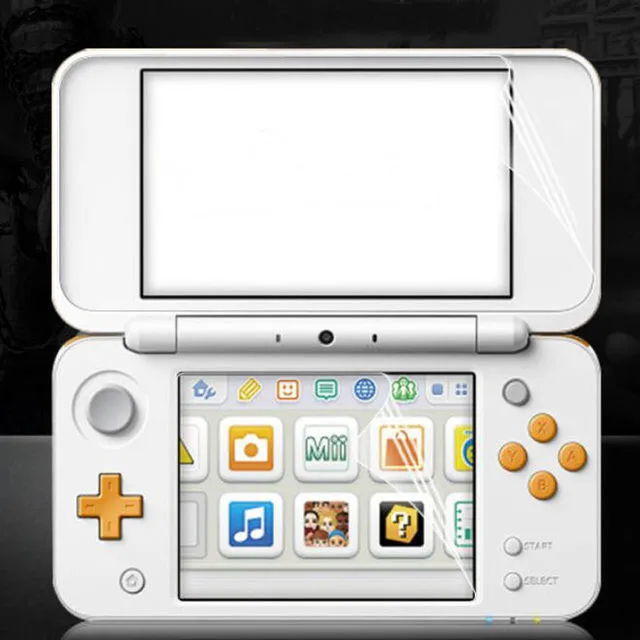 2 в 1 для rend New 2DS XL/LL 2 DSXL/2 DSLL Верхняя Нижняя HD Прозрачная защитная пленка защитная крышка для ЖК-экрана Защитная пленка