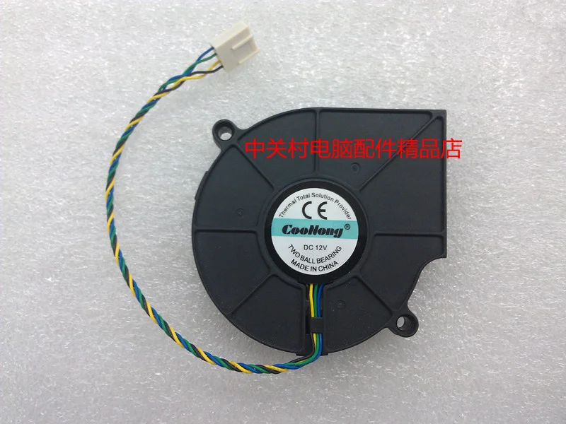 Вентилятор охлаждения BB7515BU для COOLSERVER постоянный ток 12 В 0 80 А 4 проводной
