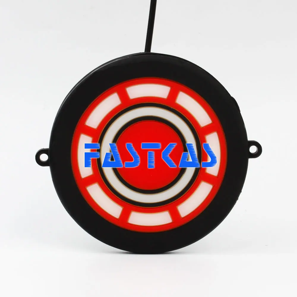 СВЕТОДИОДНЫЙ DRL Дневной светильник 100% Водонепроницаемый красный белый Цвет