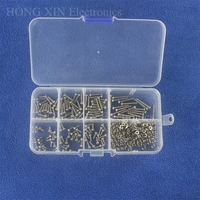 280pcsset m2 screws stainless steel ss304 button hex socket head screws and nuts screw practical fastener bolt nut