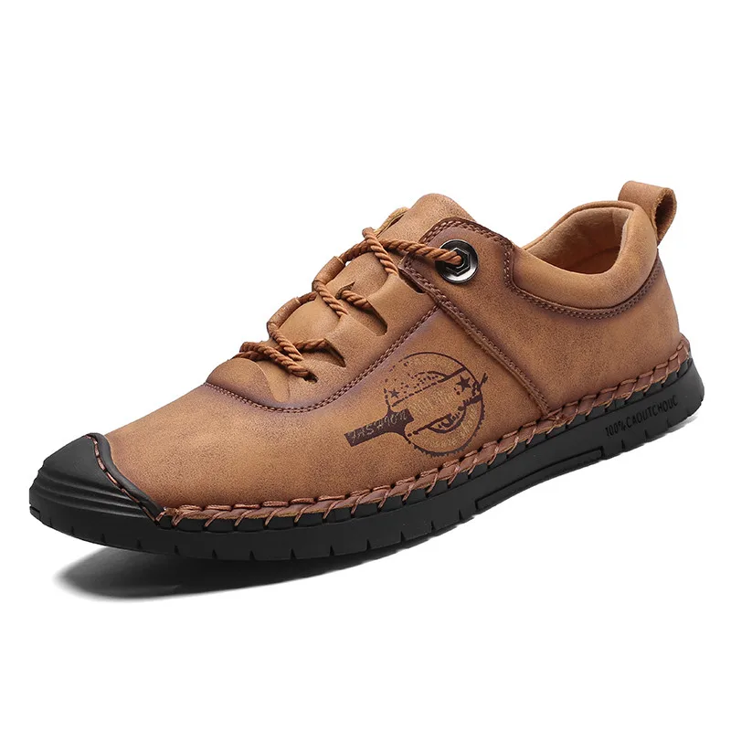 ZUNYU New Designer Fashion Comfortable Casual Shoes Loafers Men Shoes Quality Leather Shoes Men Flats Hot Sale Moccasins Shoes - Цвет: BROWN