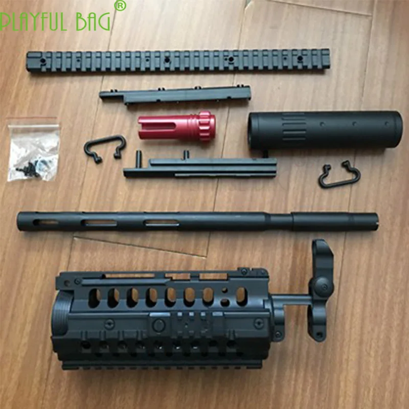 Jinming 9 поколение J9 TTM Черная корова M4 электрическая игрушка Водяная бомба фитинги SSM4 нейлон fishbone комплект для ремонта лучший подарок. OI56 - Цвет: SSM4