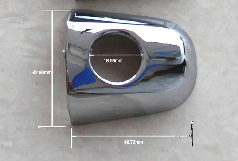 1 отверстие для дверной ручки автомобиля обшивка подходит Toyota Rav4 XA40 2006 2007 2008 2009 2010
