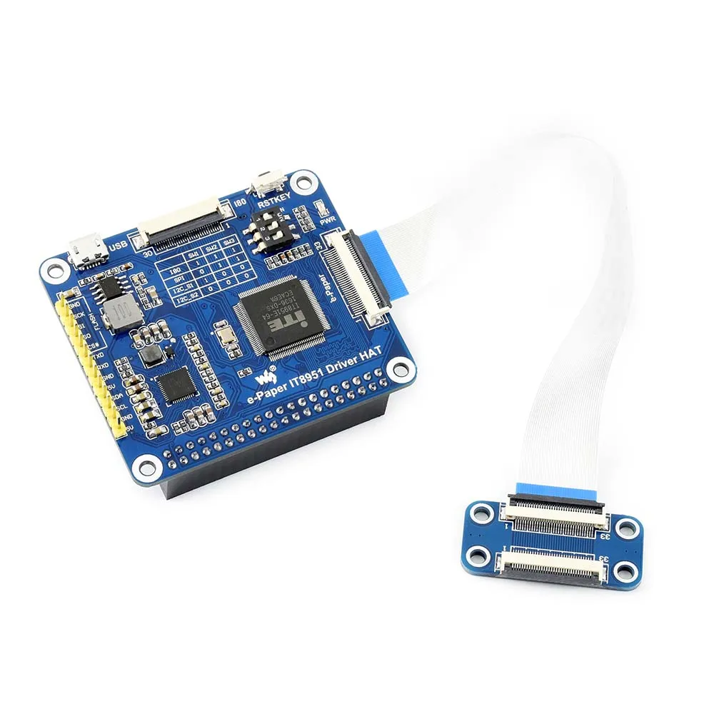 Дисплей E-Ink Waveshare 1200*825 9 7 дюйма для Raspberry PiZero/Zero W/Zero WH/2B/3B/3B + USB/SPI/I80/I2C интерфейс IT8951