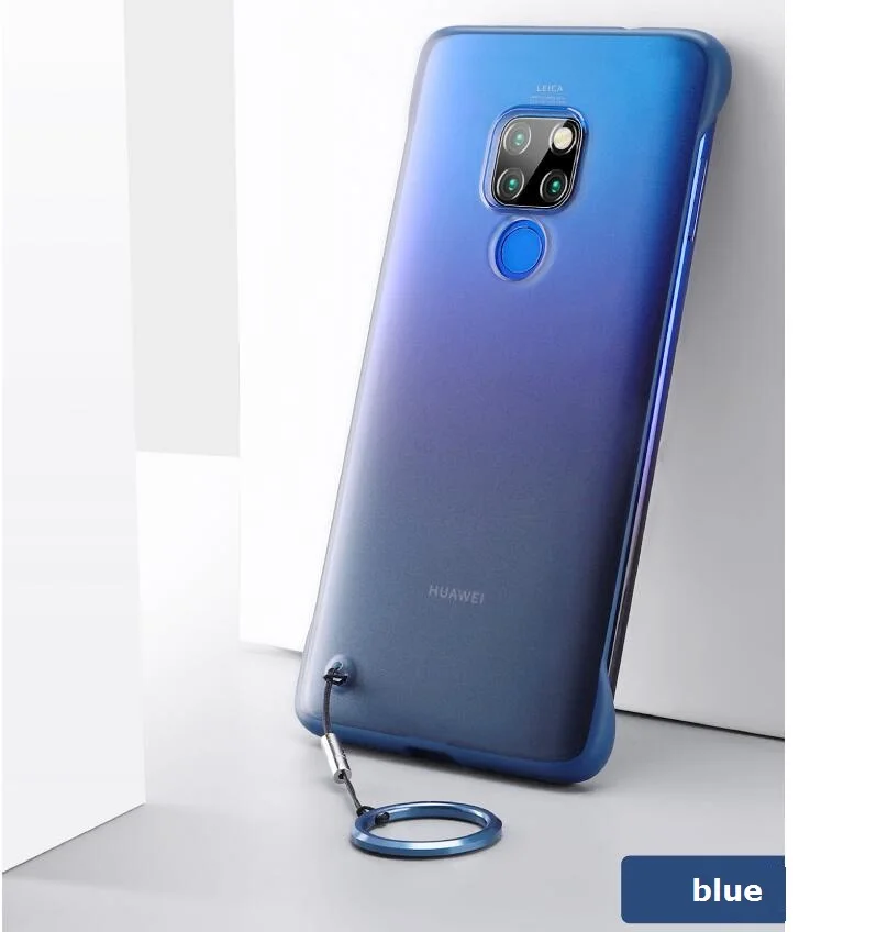 Для Huawei mate20 Mate20pro Mate20X p30/pro p20 p20pro матовая Безрамная оболочка для защиты от