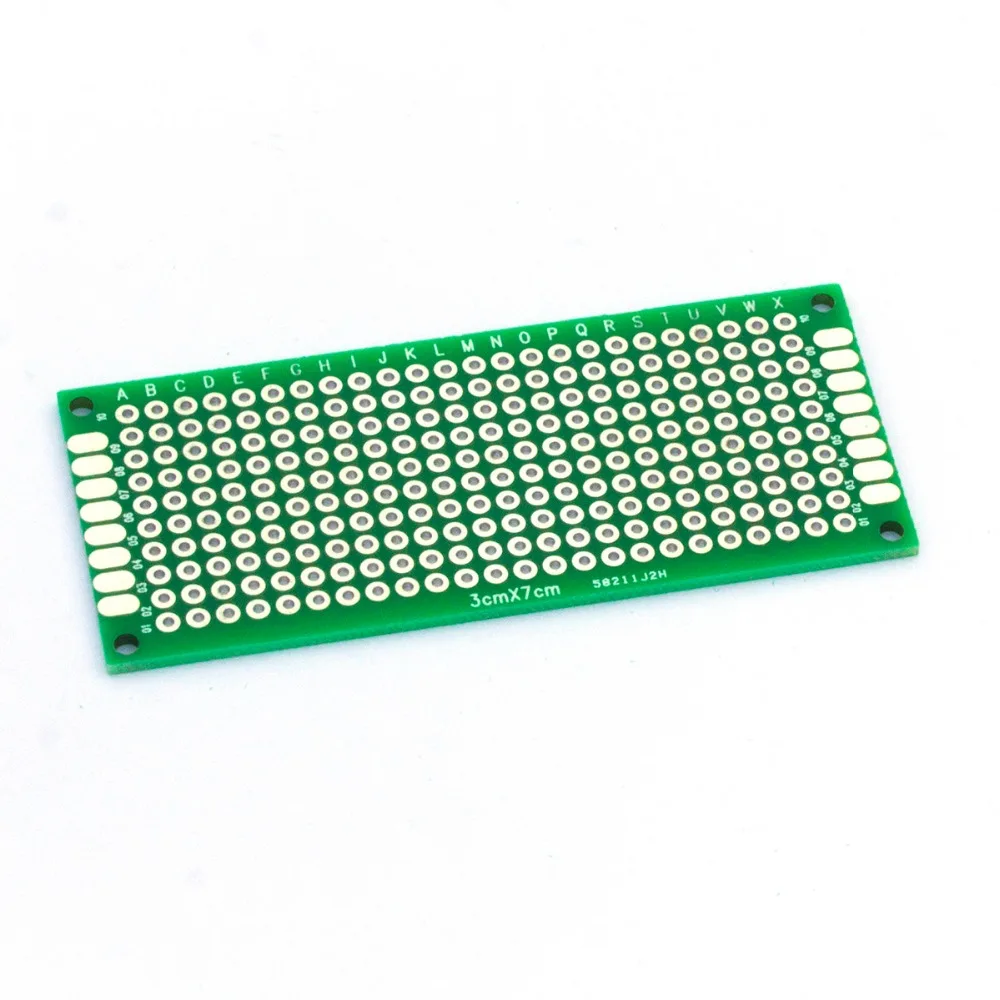 MCIGICM 5pcs Double Side Prototype PCB diy Universal Printed Circuit Board 3x7cm | Электронные компоненты и