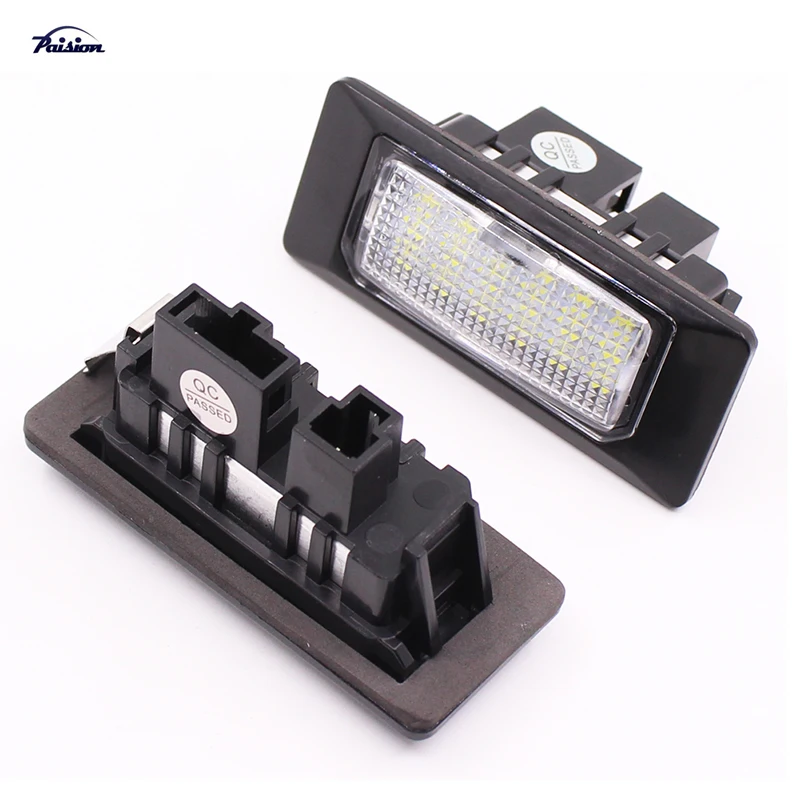 2 шт. 18SMD светодиодный светильник номерного знака Canbus без ошибок для VW Golf Plus VI