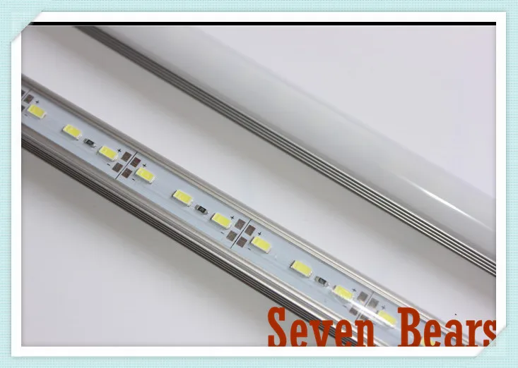 10 шт./лот 50 см 36 светодиодов 5630 SMD неводостойкая жесткая полоса для шкафа холодный