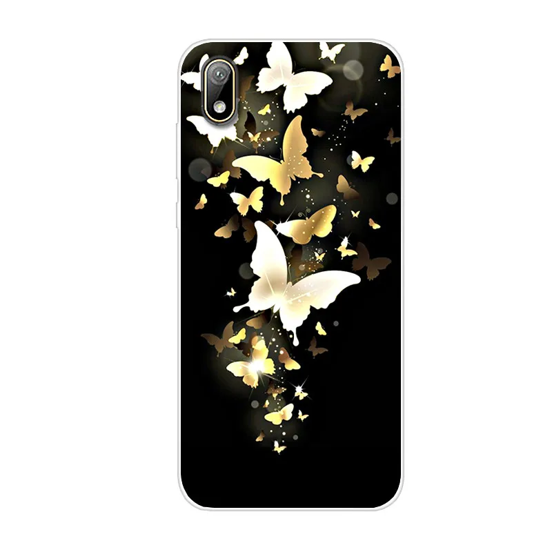 Мягкий чехол для Huawei Y5 2019 силиконовый чехол-накладка из ТПУ с мультяшным рисунком