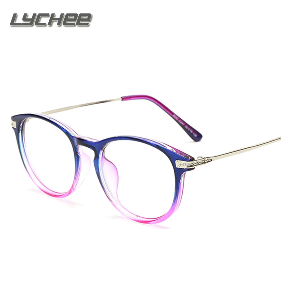 Личи новые высококачественные очки ретро кадр Круглый близорукие | Аксессуары