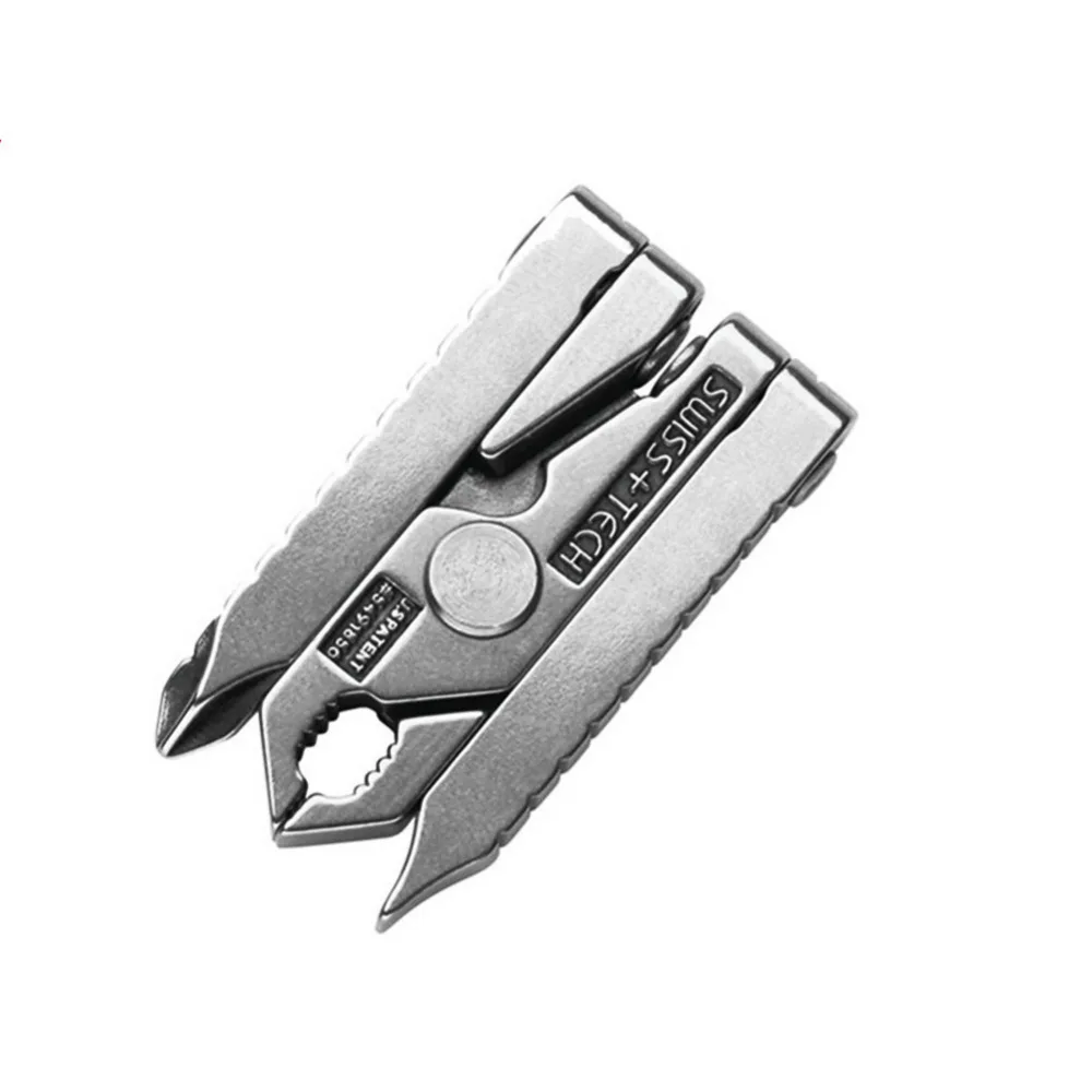 Мультитул карманный плоскогубцы прямой крест отвертка уличный мини портативный