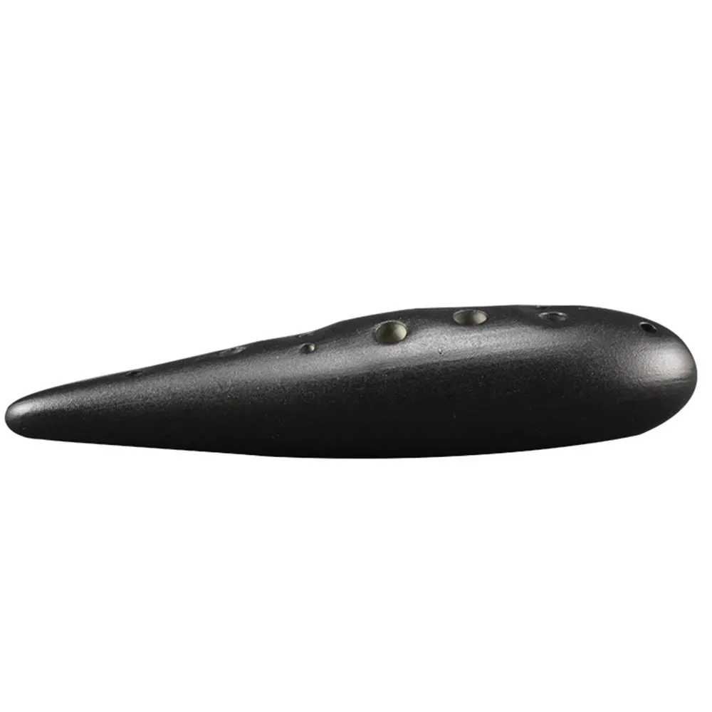 TNG 12 отверстий черная керамика ocarina Alto C сопрано C F окарина Музыкальные инструменты ручной работы доломит керамические Музыкальные инструменты TW