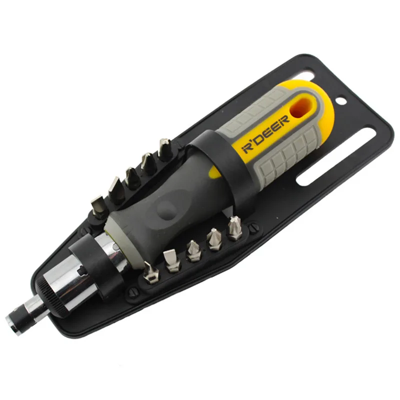 10-в-1, храповое колесо, магнитный Scredriver CR-V, резиновая ручка с держателем инструмента, многофункциональные инструменты