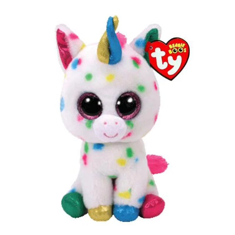 

Ty Stuffed & Plush Animals Color Spots Unicorn Toy Doll 6" 15cm