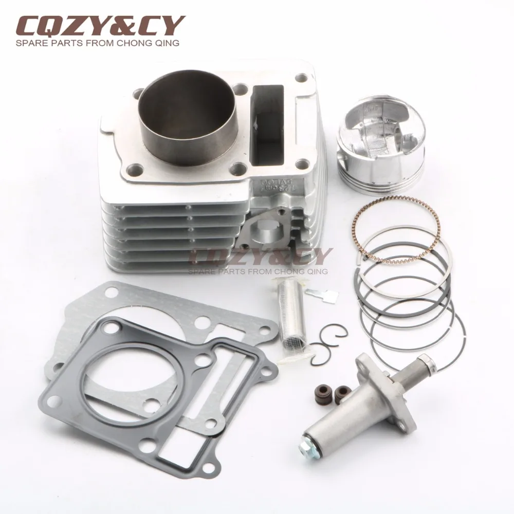 

57.4MM Big Bore Cylinder Barrel & Piston Kit For Gas Gas Randonne 125cc Upgrade To 150cc & Tensioner 4T