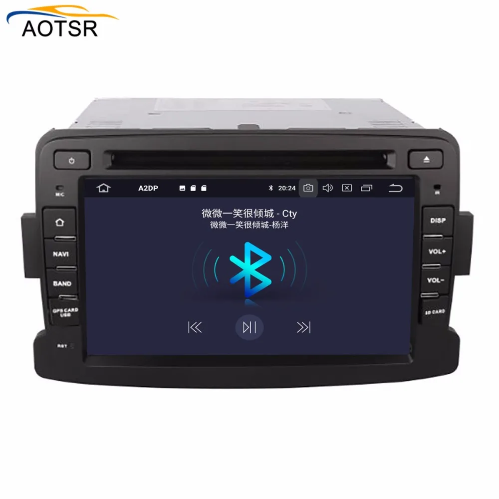 Автомобильный мультимедийный dvd плеер IPS Android 9 0 головное устройство для Renault Duster