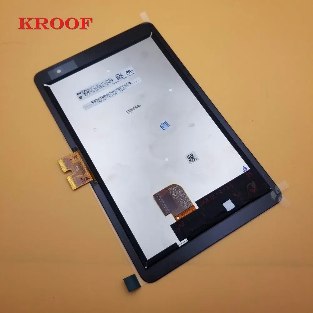 Полный новый для Dell Tablet Venue 8 pro 5468w версия сенсорный экран дигитайзер с ЖК-дисплеем