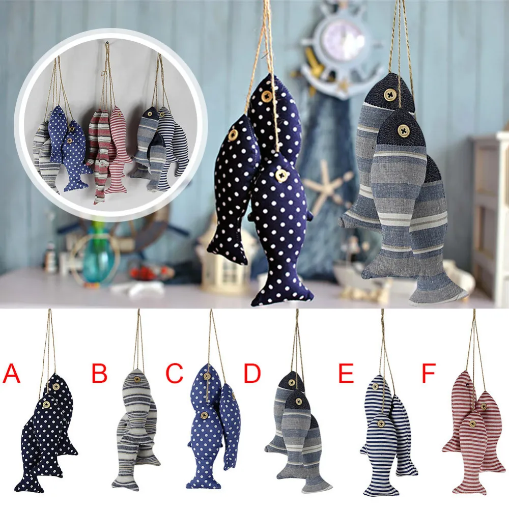 3 шт./компл. Средиземноморский Стиль ручной работы ткань Рыбная нить украшения