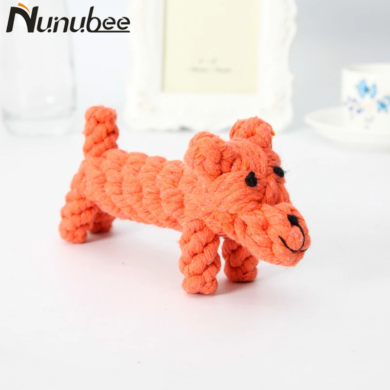 Nunubee игрушка для домашних животных плетеная собачья форма игрушки собак