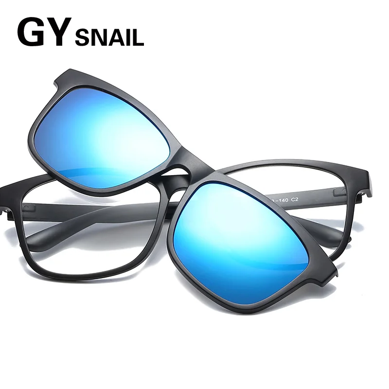 Очки GYsnail с магнитным зажимом солнцезащитные очки для мужчин вождения при