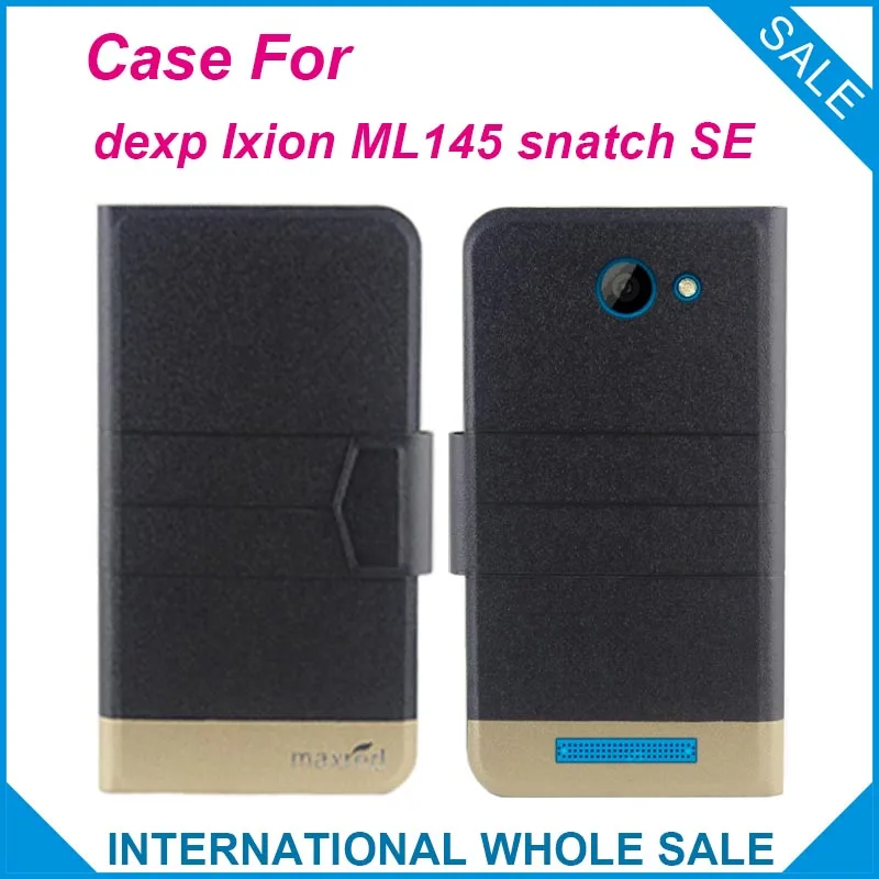 Лидер продаж! Чехол dexp Ixion ML145 snatch SE Новый Модный деловой ультратонкий кожаный