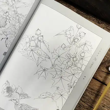 Учебник для рисования традиционных китайских навыков и технологий/книга линий с