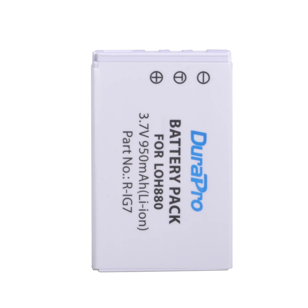 Аккумулятор DuraPro для камеры Logitech Harmony LOH880 One 900 720 850 880 885 890 Pro H880 1 шт. 950 мАч