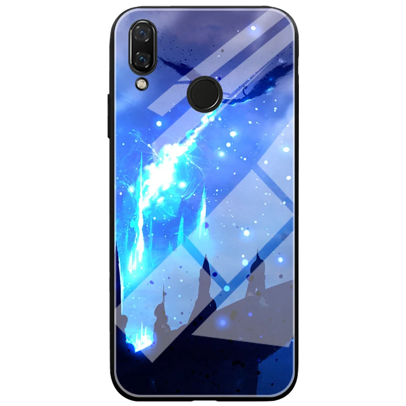 Чехол с изображением планеты Луны звезды паука для Huawei Nova 2 Plus 2i 2S 3D модный