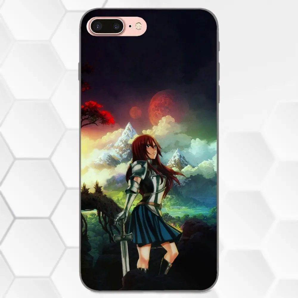 Красочный стиль Сказочный хвост аниме для Xiaomi Redmi Note 2 3 4 4A 4X5 5A 6 6A Plus Pro S2 Y2|Бамперы| |