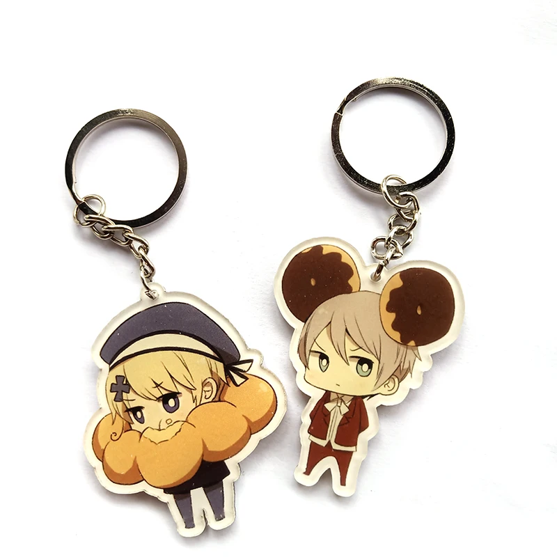 5 шт./компл. аниме брелок оси Powers Hetalia Francis UK Italia пончики Макарон VER. Брелок с