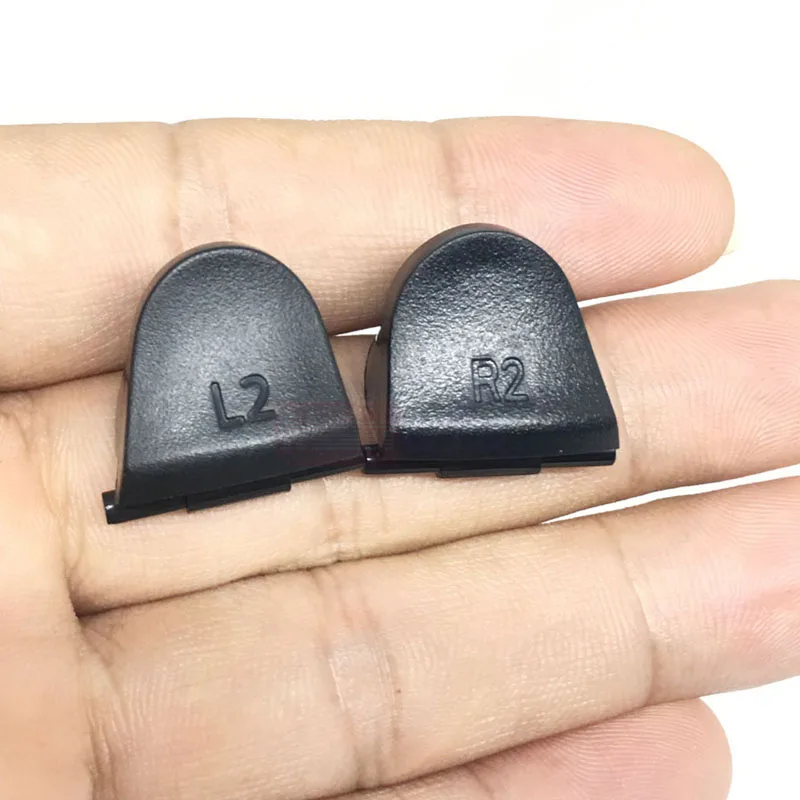 Полный набор черных кнопок-триггеров для PS4 L1 R1 L2 R2 сменные кнопки игрового