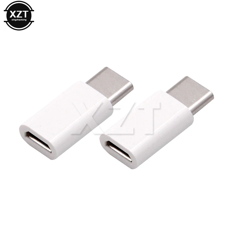 Адаптер OTG Type C 2 шт. USB Micro для передачи данных и зарядки кабель Macbook Pro Samsung S9 One plus USBC