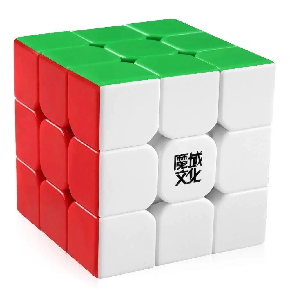 

Moyu Aolong V2 3x3 Speed Cube Stickerless 3x3x3 Magic Cube Puzzle Twist Toy 57mm Gift Multi-Color Ultra-Smooth Safe ABS 1PCS