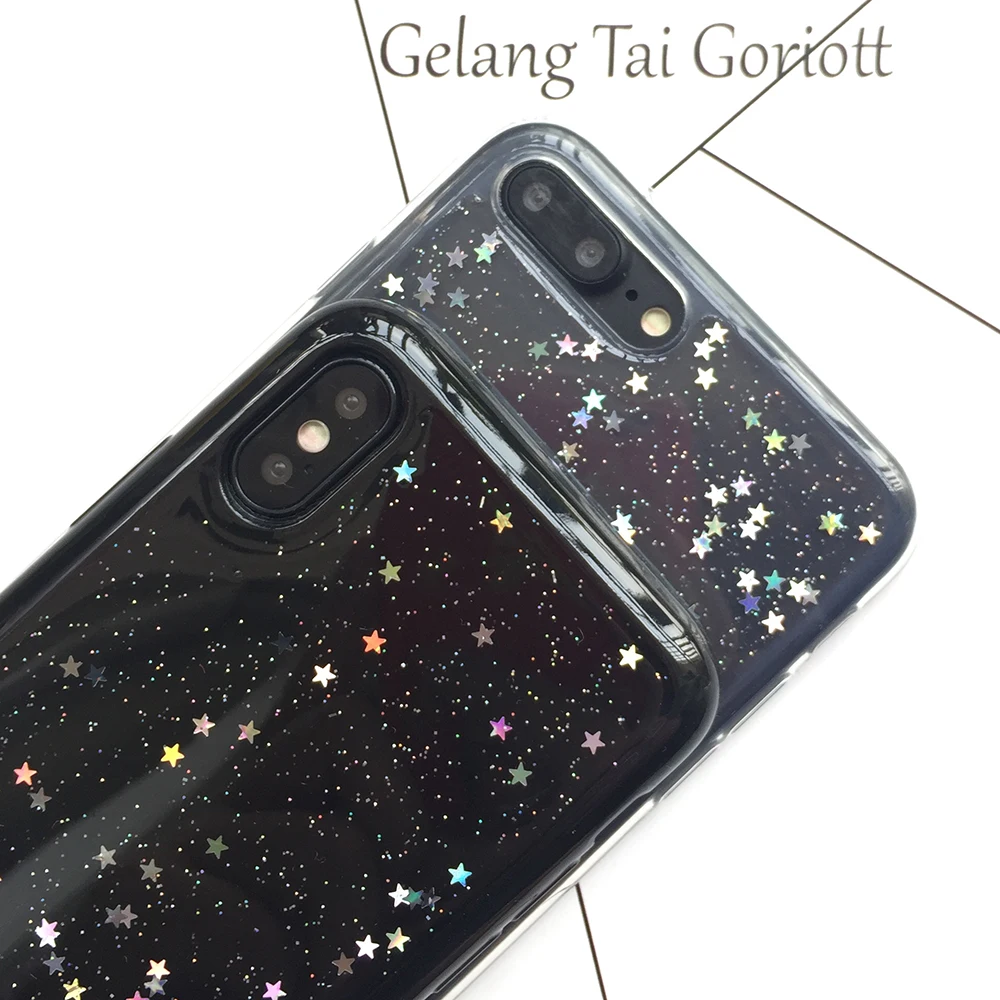 Qianliyao для Samsung Galaxy S21 S20 FE S8 S9 S10 Plus чехлы телефонов Note 20 pro Bling с блестками в форме