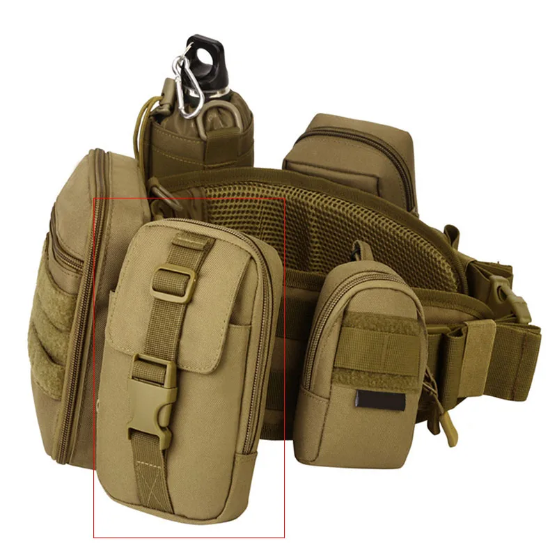 MOLLE система, сумка для аксессуаров, сумки для рыбалки, альпинизма, тактический Чехол, армейский прочный, Для Путешествий, Походов, военный, EDC, для кемпинга, телефона, XA609WA