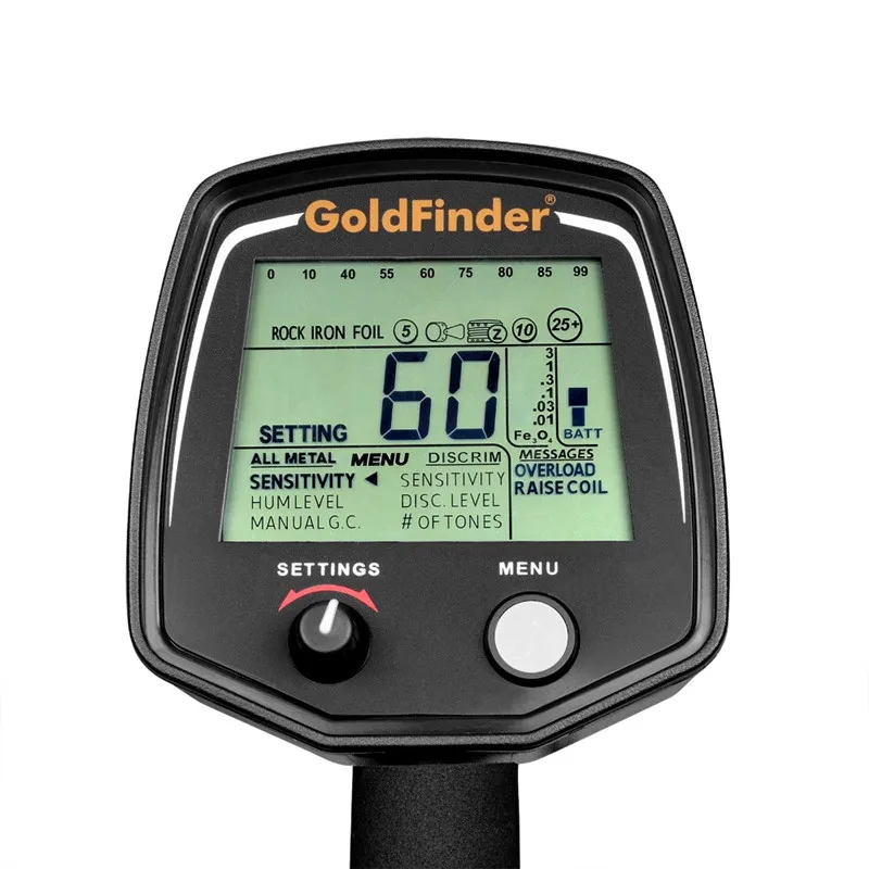 Professional Underground Metal Detector GF2 Gold Finder Deep Search Gold Detector High Performance Probe
