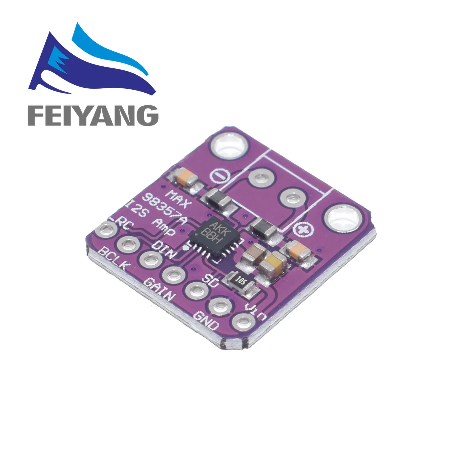 10 шт. Max98357 3 Вт Класс D усилитель Breakout интерфейс I2s Dac декодер модуль без фильтра