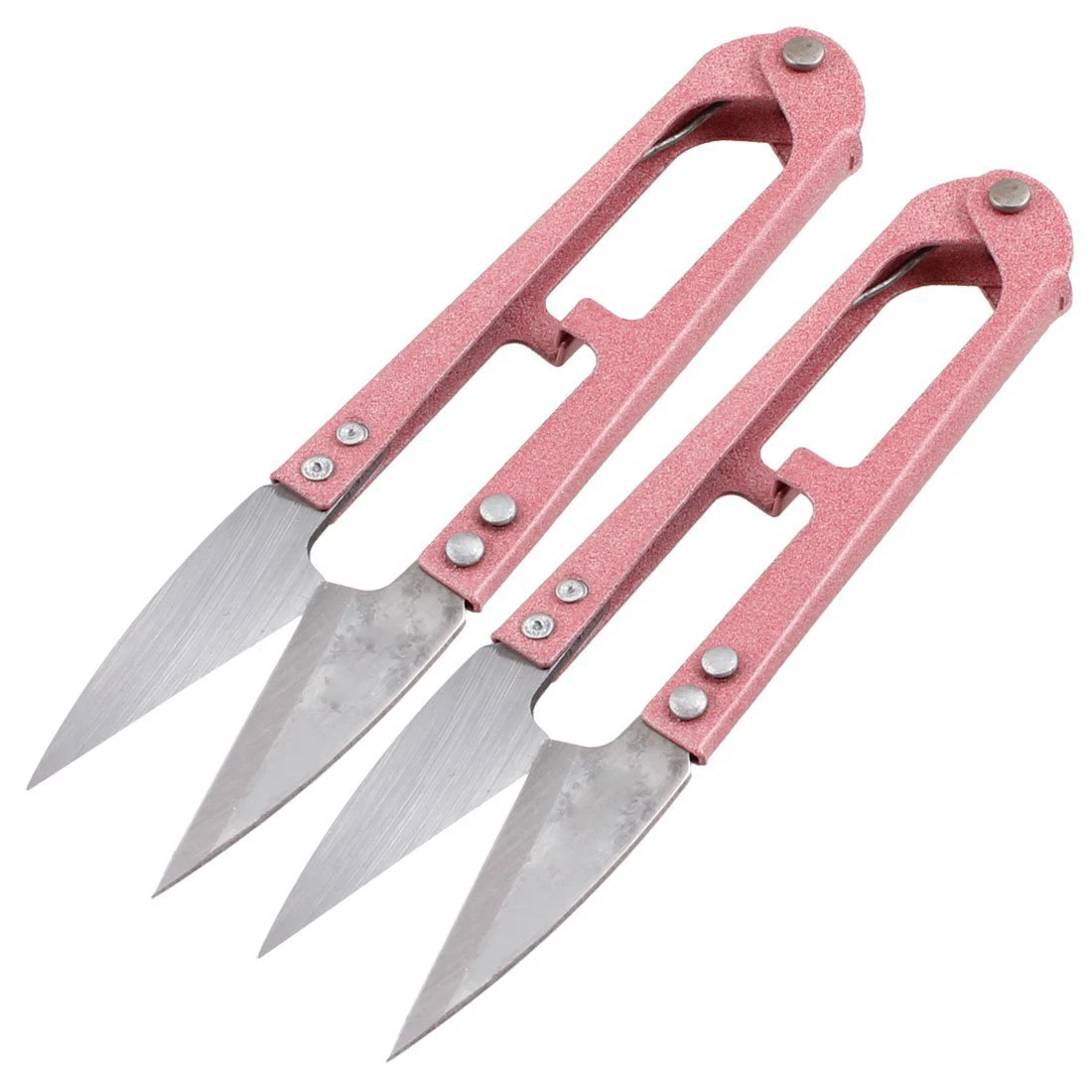Доступные темно розовые ручки нитки портной пряжи ножницы резак 2 шт|cutter scissors|thread