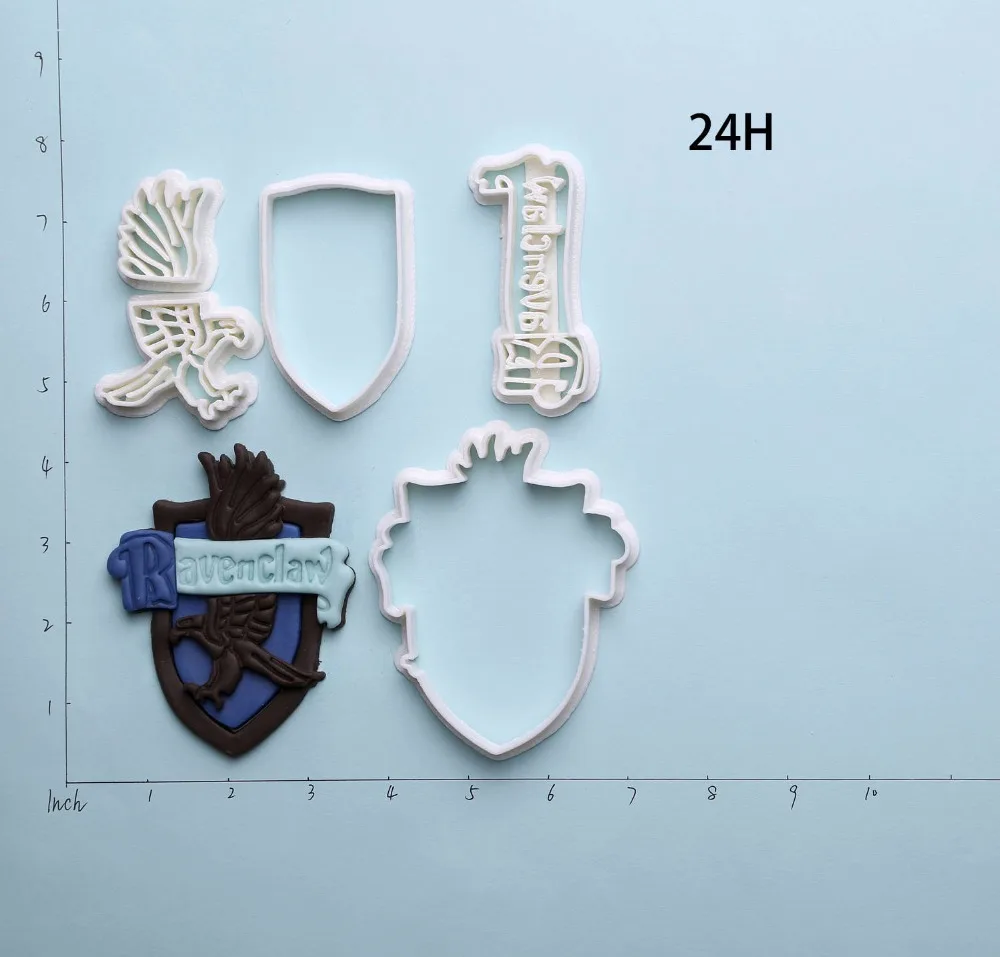Популярный фильм Харри Поттер Deathly Hallows серии печенья резак на заказ 3D печатные