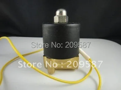 Новый Электрический электромагнитный клапан водяной Воздух N/C 12V DC 1/4&quot |