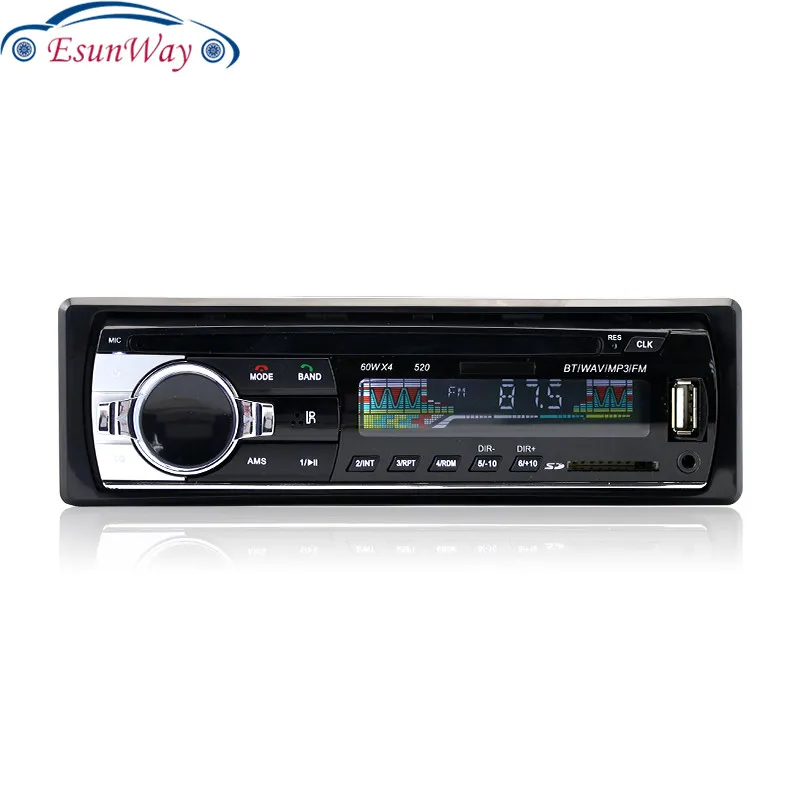 Авторадио автомобильное радио 12 в Bluetooth V2.0 стерео тире 1 Din FM Aux вход приемник SD USB MP3