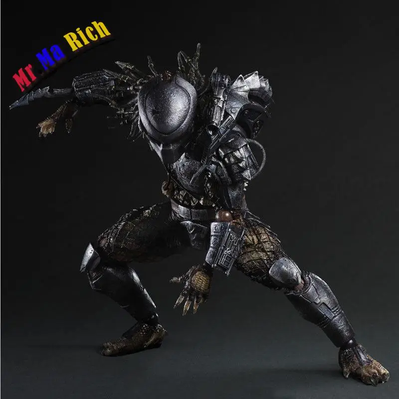 Play Arts Kai Alien Vs Predator P1 ПВХ фигурка Коллекционная модель игрушки|Игровые фигурки и