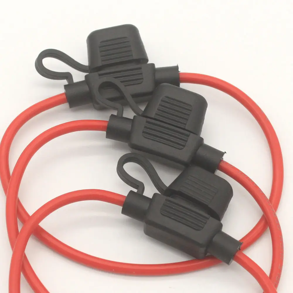 Водонепроницаемый держатель плавкого предохранителя с лезвием 4 шт. для