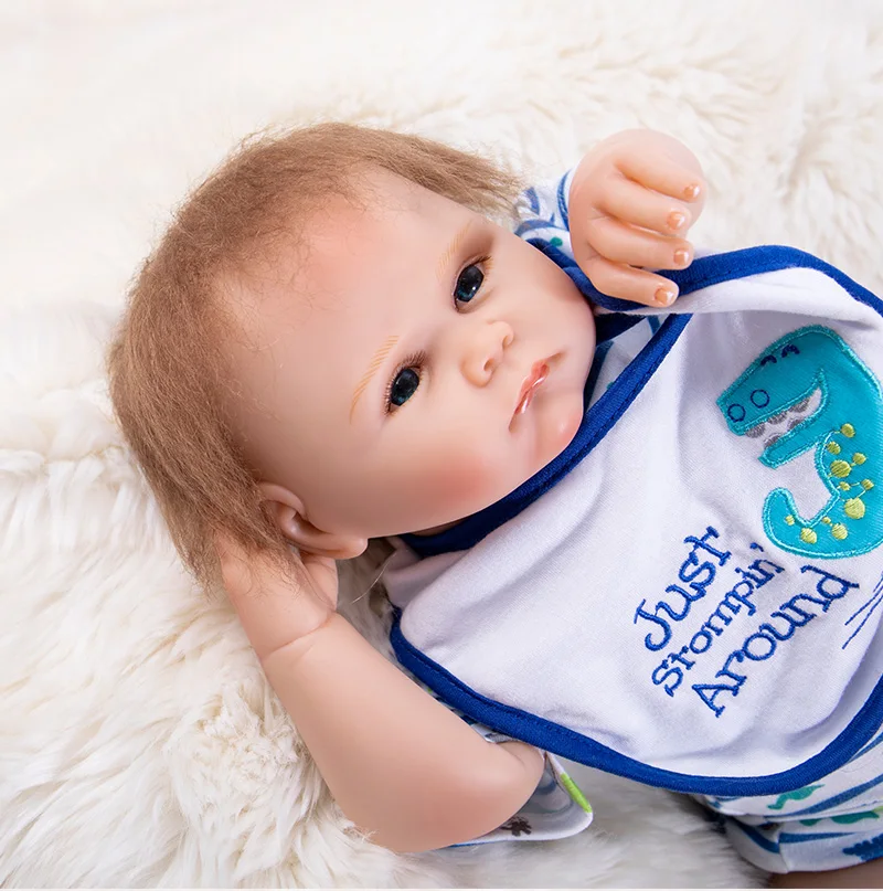 Силиконовая кукла Bebe 19 дюймов живой reborn для детей рождения рождественский