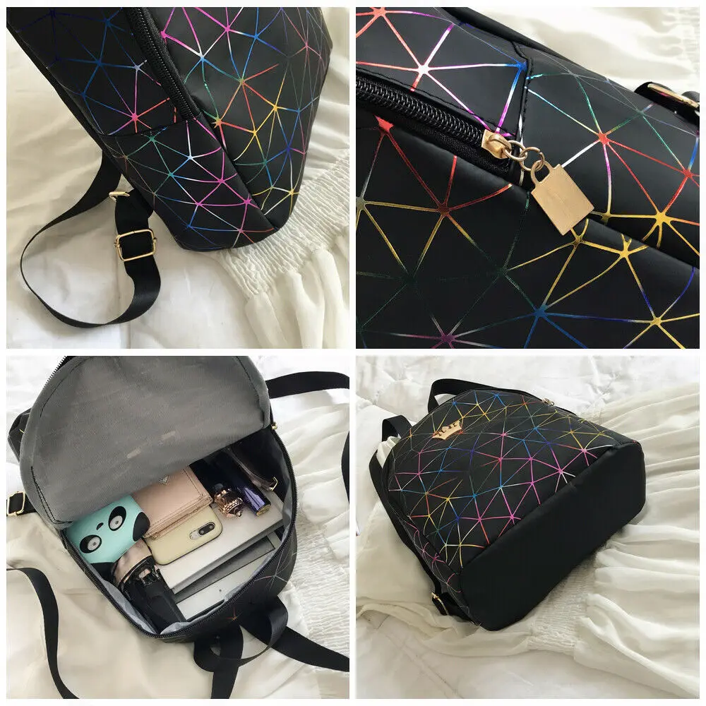 Женский мини рюкзак из искусственной кожи школьный на плечо Женская дорожная