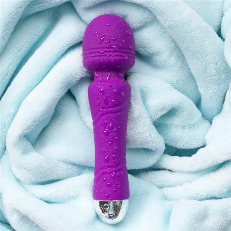 10 Частотный вибратор палка перезаряжаемый водонепроницаемый силиконовый секс