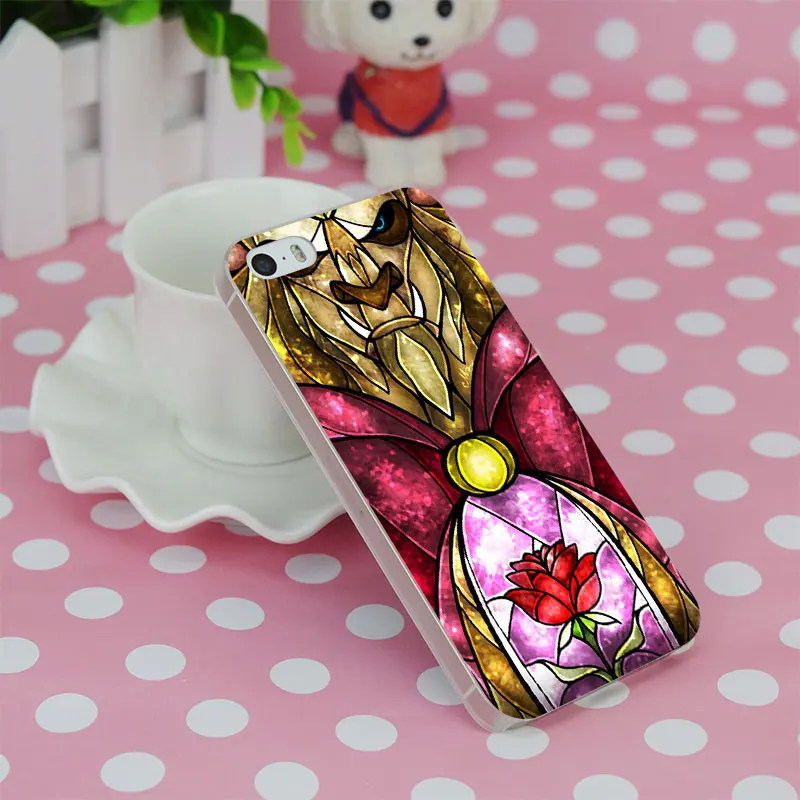 B0338 Красота И Зверь Mandie Мансано Прозрачный Жесткий Тонкий Case Обложка Для Apple iPhone 4