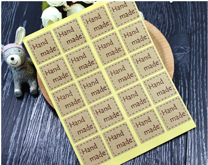 Фестиваль Поставки 20 шт./компл. уплотнения наклейки тегов для конфет и печенья box