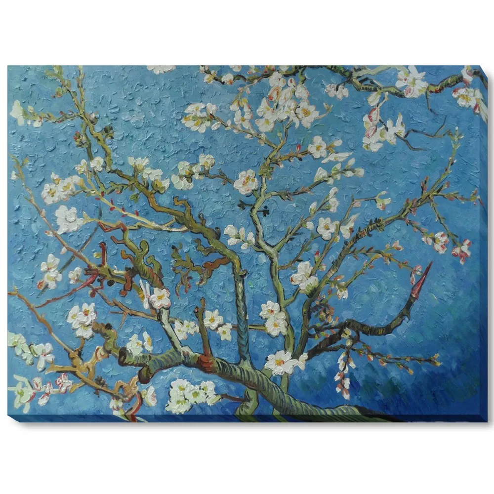 Дешевые картины маслом Ван Гога для Гостиная ветвей миндальное дерево декор на